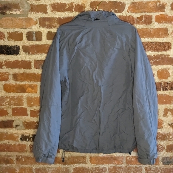 Helly Hansen Small Blue-ish Gray Coat w/ Adjustable Waist - Picture 6 of 7
